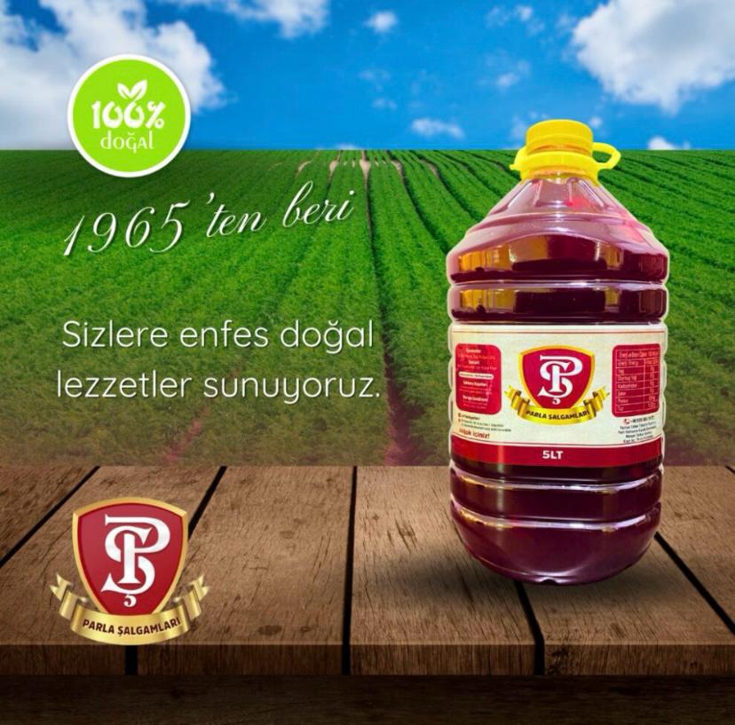 4 adet 5 litre şalgam