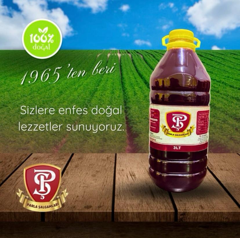 3 adet 3 litre şalgam