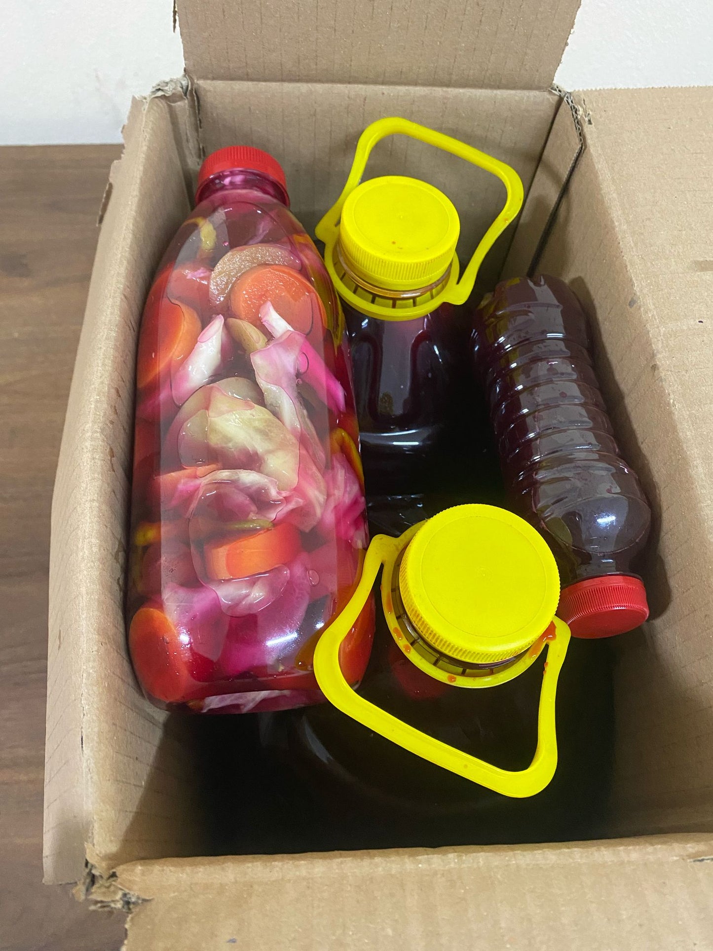 2 adet 5 litre şalgam 1 kg karışık turşu