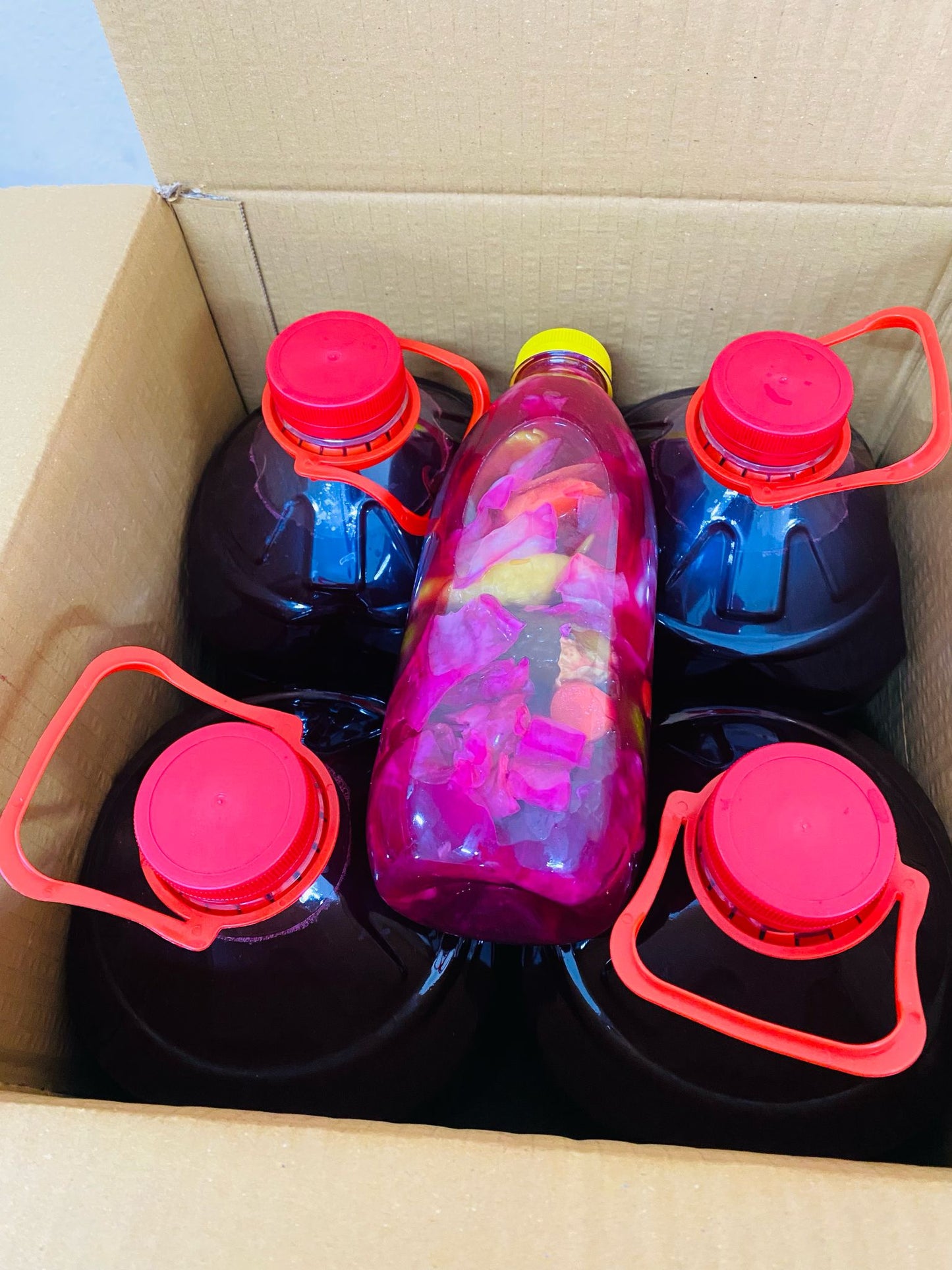 4 adet 5 litre şalgam 1 kg karışık turşu